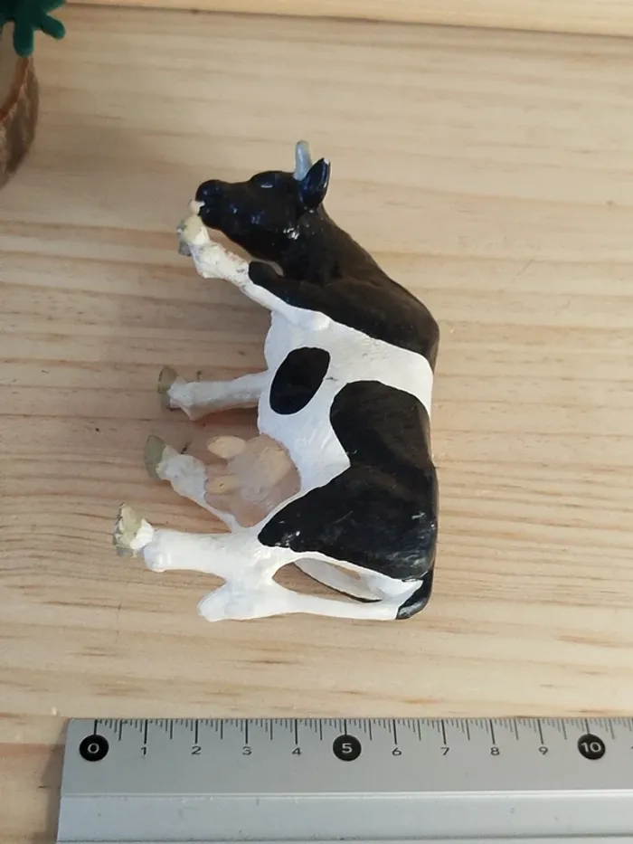 Schleich va hé noire et blanche Figurine animal de la ferme - photo numéro 6