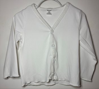 Gilet fin blanc /-