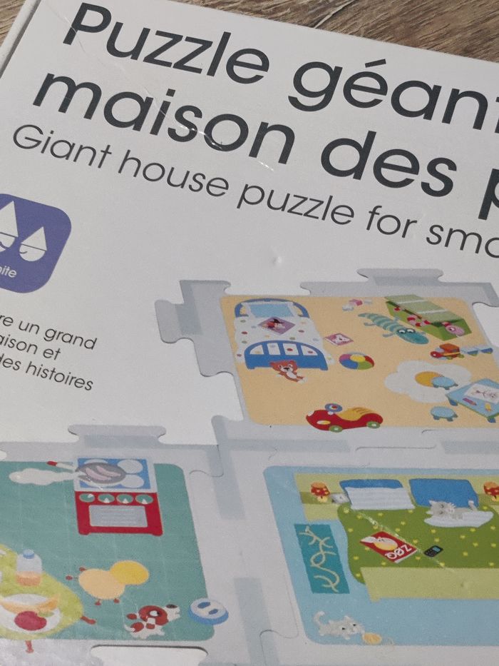 Puzzle géant thème La maison Oxybul - dès 18 mois - photo numéro 3