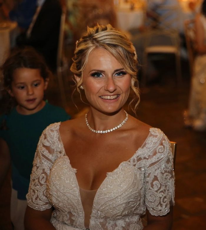 Robe de mariée sirène / princesse évasé en bas - photo numéro 7