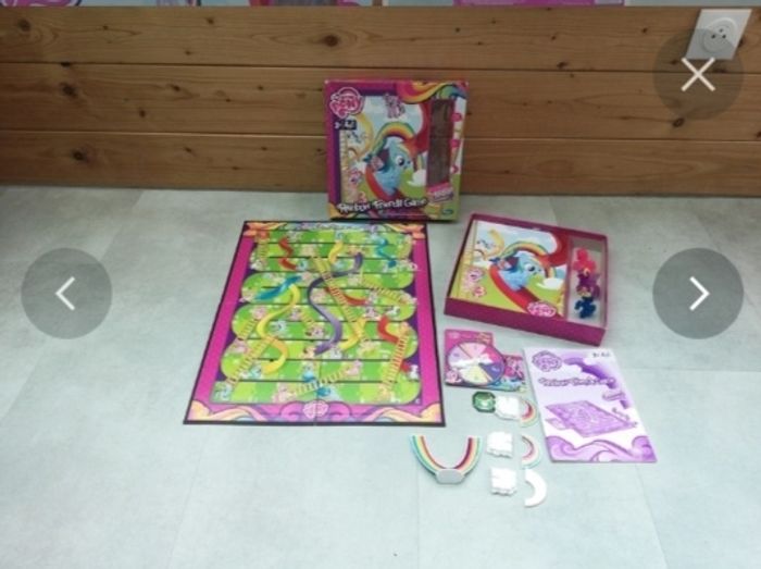 Jeu échelle et toboggan my little poney - photo numéro 3