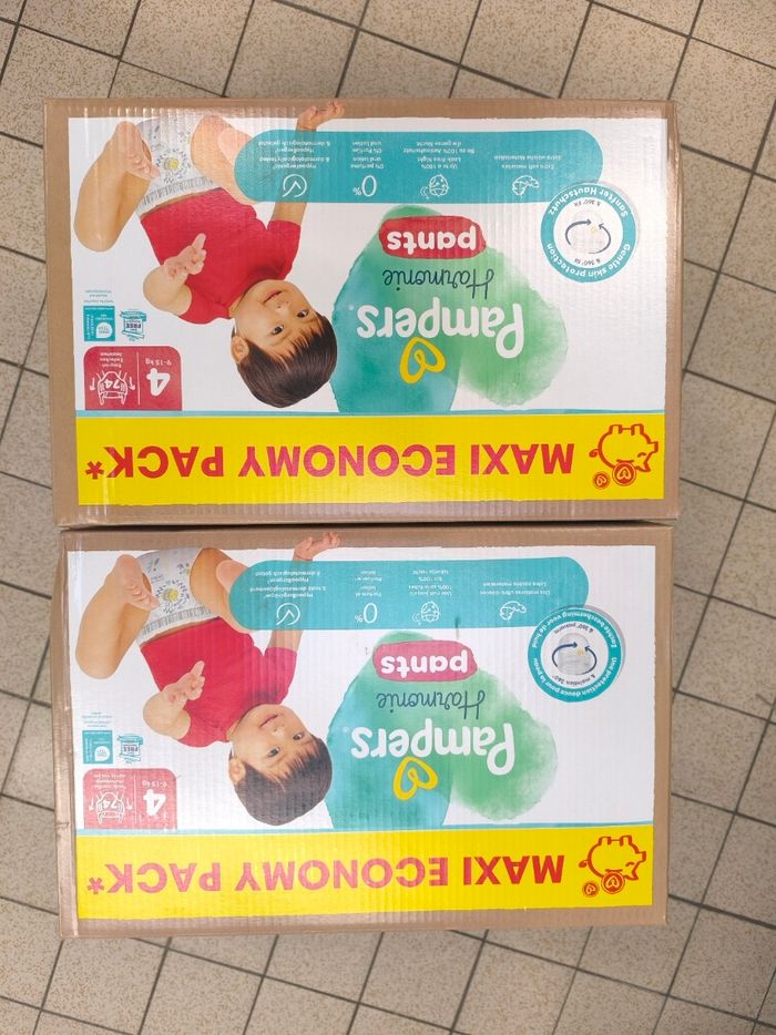 Pampers Harmonie pants T4 - 2*74 couches culottes