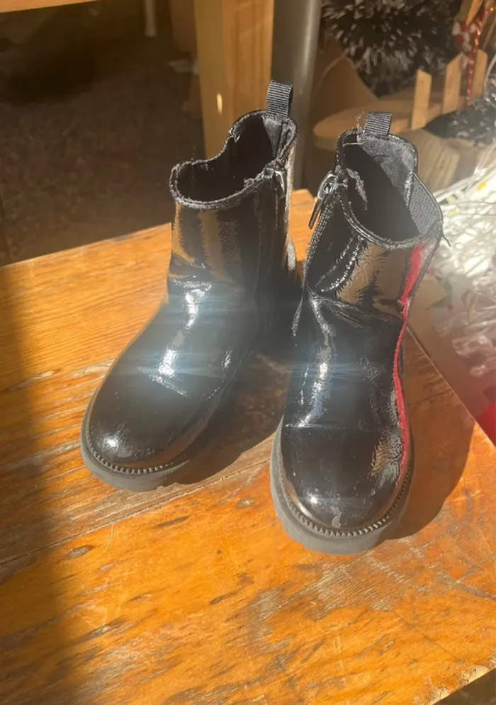 Bottines vernies kiabi taille 24