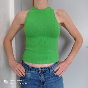 Top court vert fluo t36/38