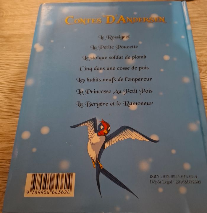 Livre contes d'Andersen - photo numéro 2