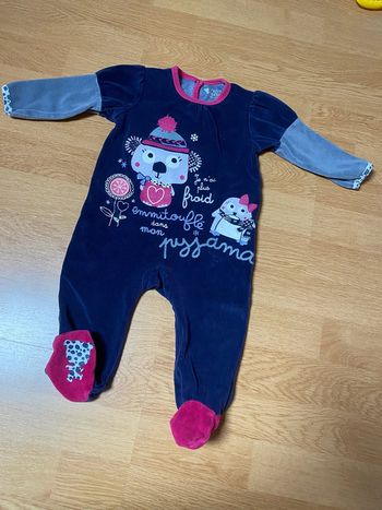 Pyjama petit béguin 12 mois