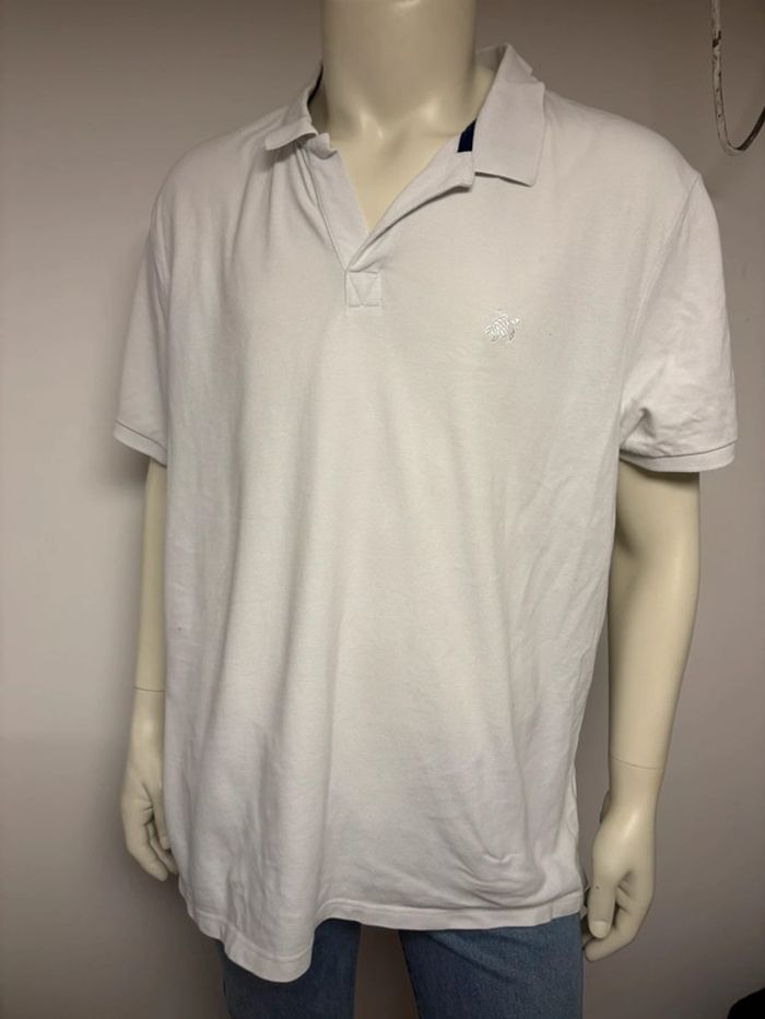Polo blanc vilebrequin taille XXL homme - photo numéro 9