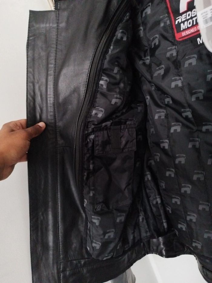 Blouson cuir Redskins Motors Taille M - photo numéro 8