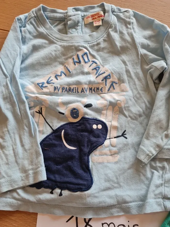 Lot de 3 tee-shirt manches longues - photo numéro 4