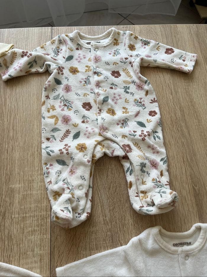 Lot de 6 pyjama bébé fille 1 mois - photo numéro 6