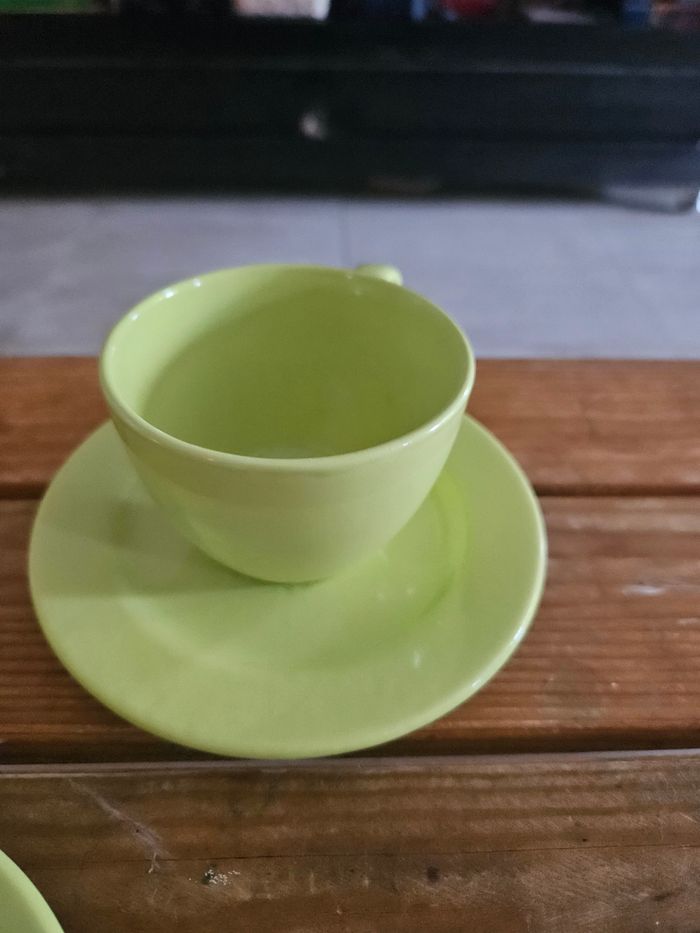 Ensemble tasses sous tasses - photo numéro 3