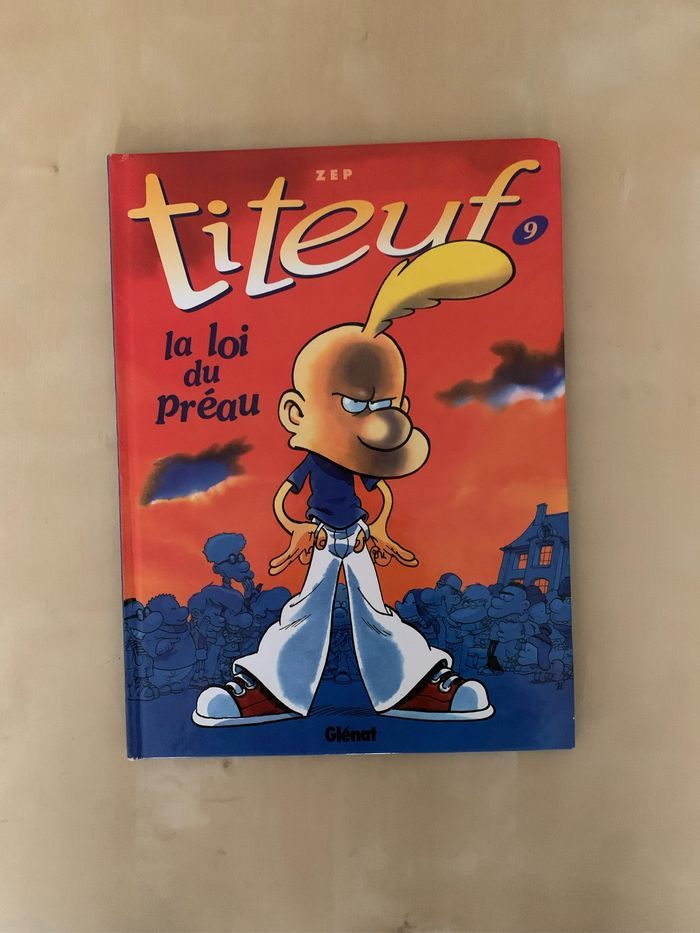 Livre titeuf la loi du préau 9