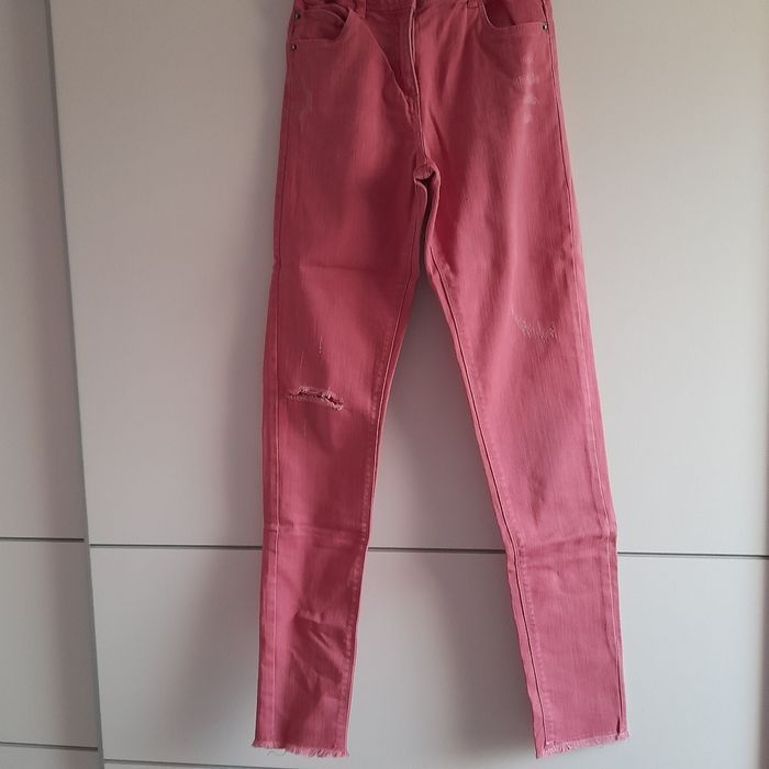 Pantalon troué slim 12ans fille