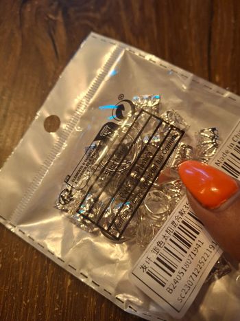 Bijoux de cheveux argenté femme ou fille