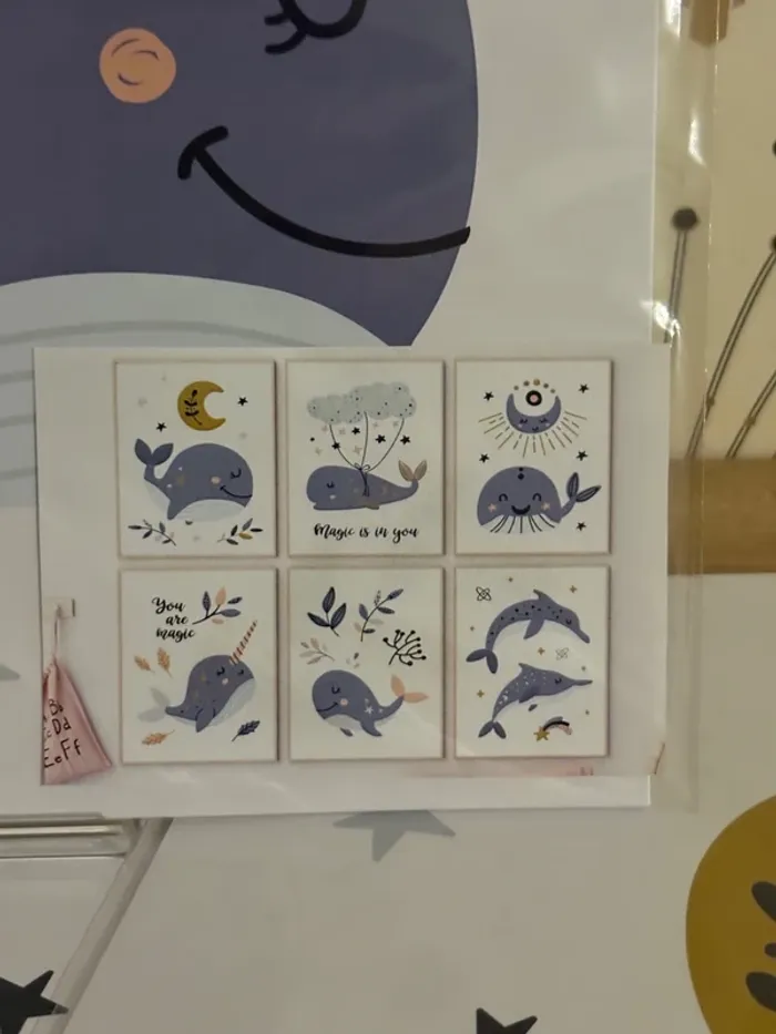 Affiches “Océan Magique” pour chambre enfant - photo numéro 2