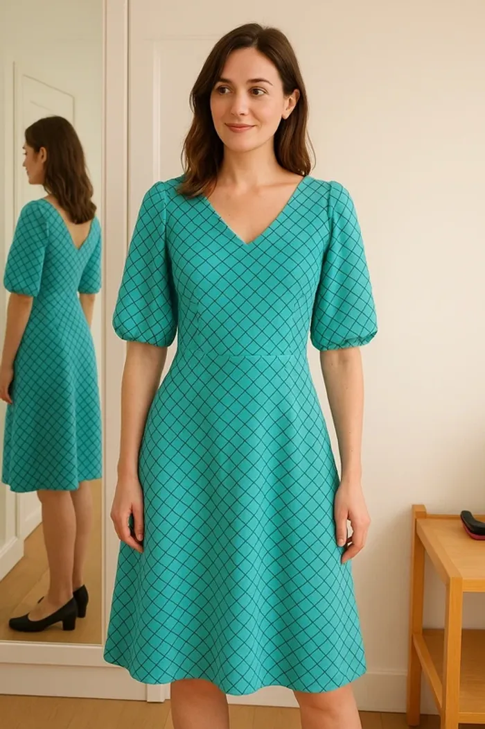 Robe fluide décolletée Shein - Taille L - 5€ - photo numéro 2