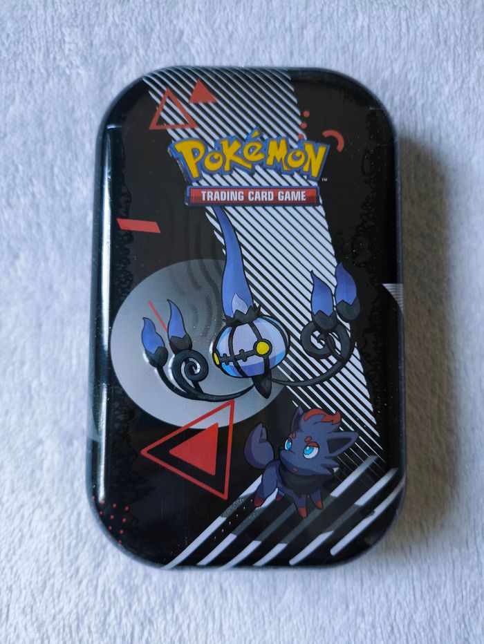 Pokémon: Mini tin Unys EV10.5 Foudre Noire & Flamme Blanche - Lugularbre & Zorua