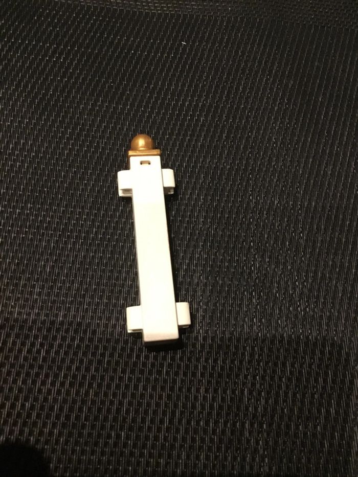 Playmobil poteau blanc avec boule dorée piste obstacle 5224 piste hippique chevaux équitation