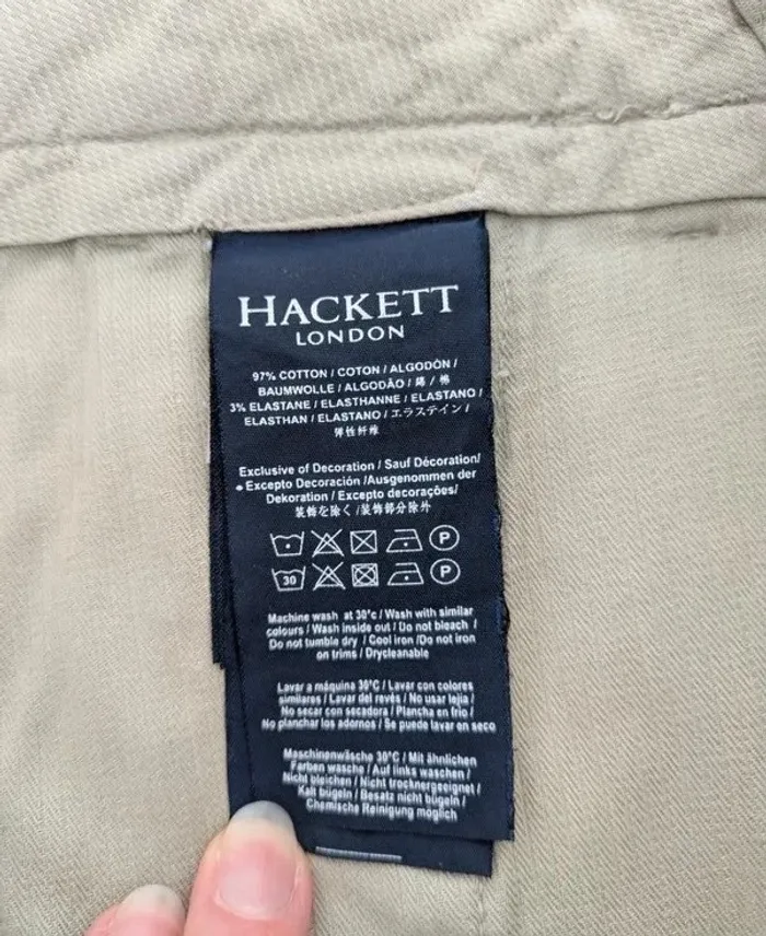 Pantalon en coton - Hackett London - taille 31 (FR40) - photo numéro 5