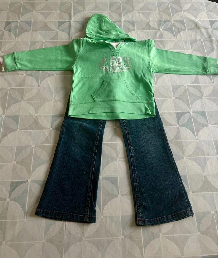 Ensemble fille - 5 ans -C&A -Salso Bamba - en très bon état - photo numéro 2