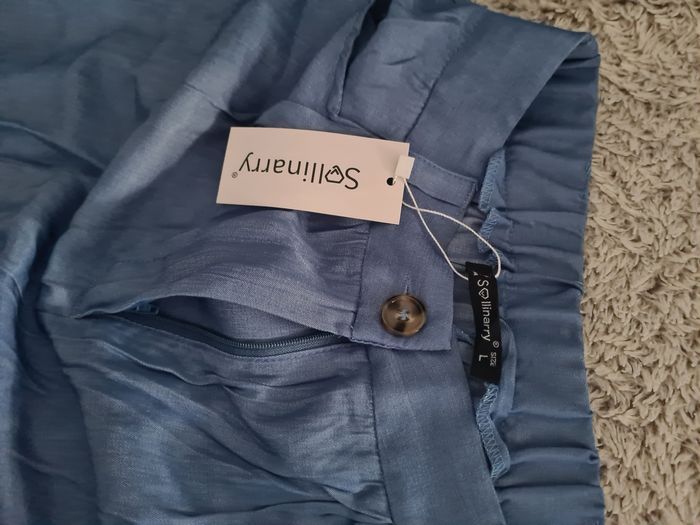 Pantalon immation lin neuf  taille L - photo numéro 3