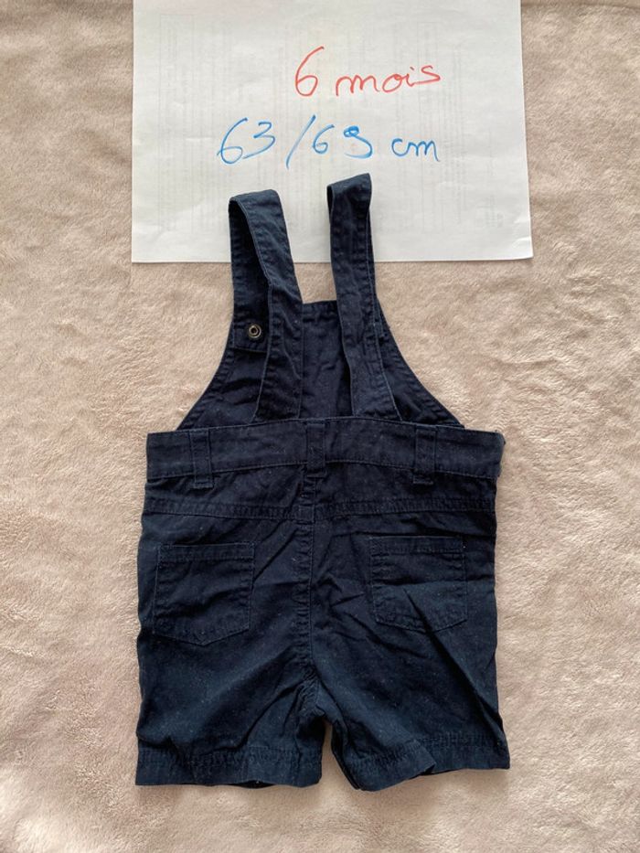 Salopette short / courte - 6 mois - Kiabi - TBE - photo numéro 3