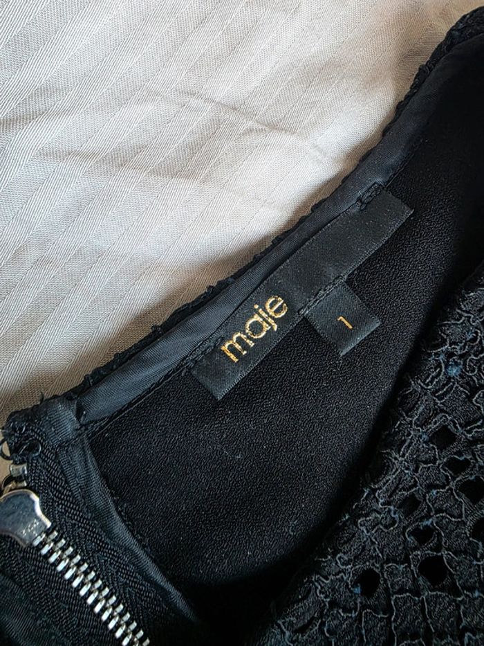 Robe maje noir femme - photo numéro 2