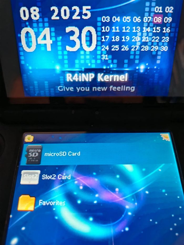 R4 sdhc 2025 + sd 64go avec plus 3000 jeux total ds /super nintendo/ nes/retrogaming 😉 - photo numéro 5