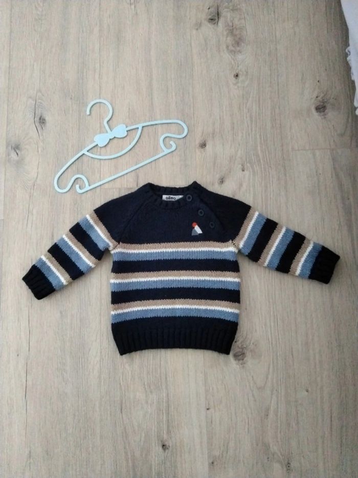 Pull marin Gemo 6 mois