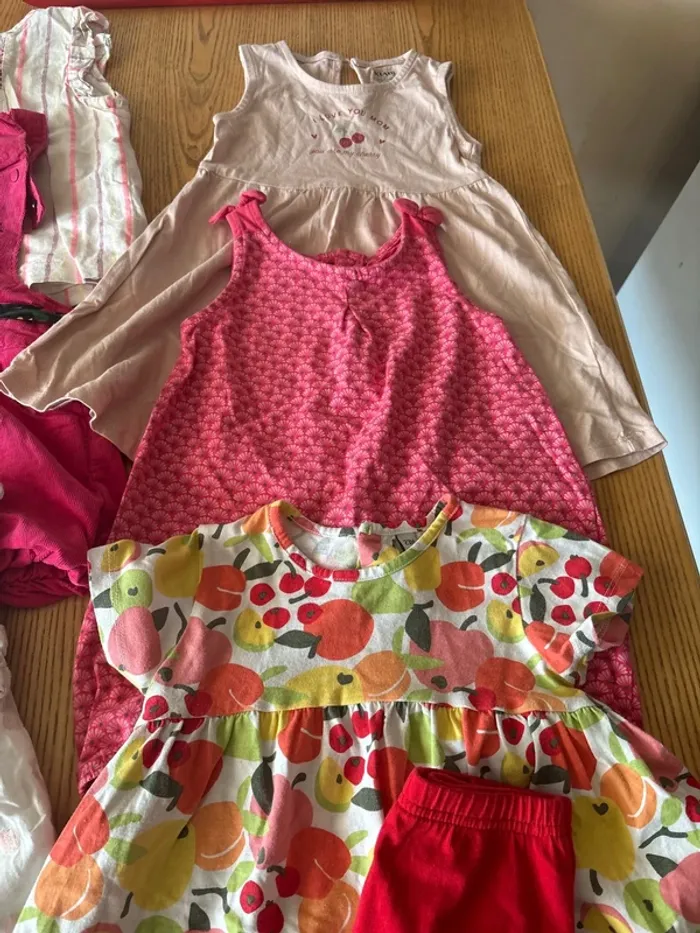 Lots 6 robes 24 mois fille sergent major - photo numéro 6