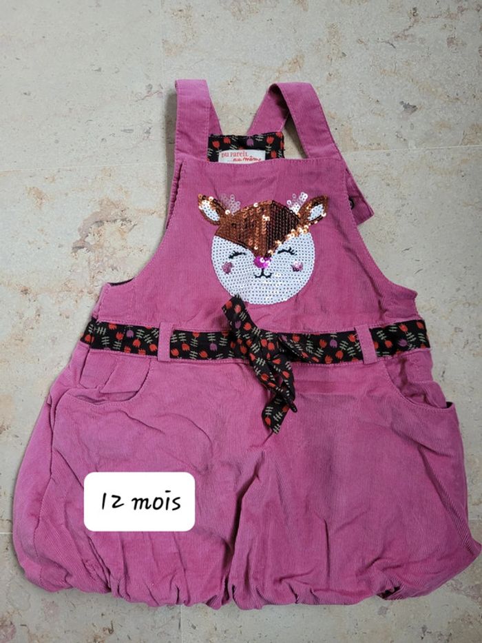 Robe neuve velours (12 mois)