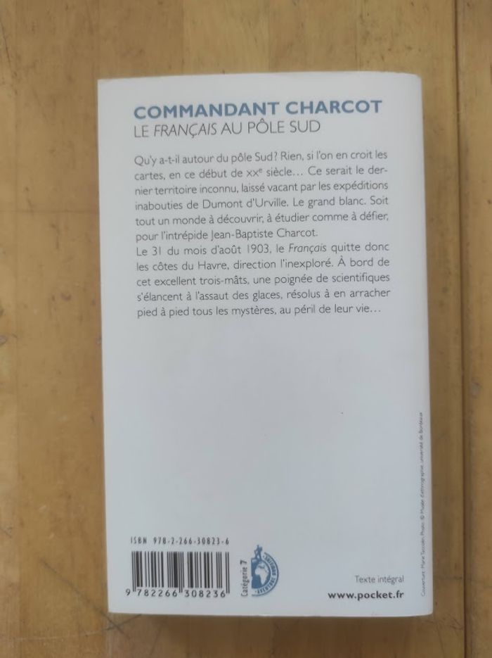 Le Français au Pôle Sud Commandant Charcot Pocket 2020 - photo numéro 3
