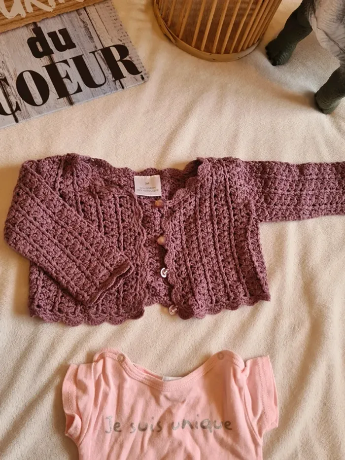 Lot vêtements 3 mois fille - photo numéro 3