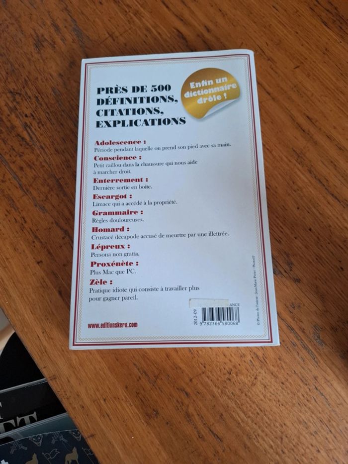 Dictionnaire Laurent Baffy - photo numéro 2