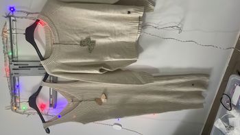 Robe beige  marque Farfalla