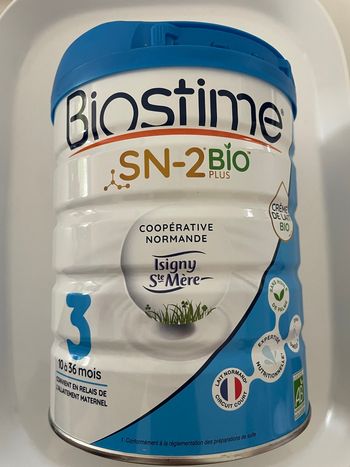 Lait Biostine 3