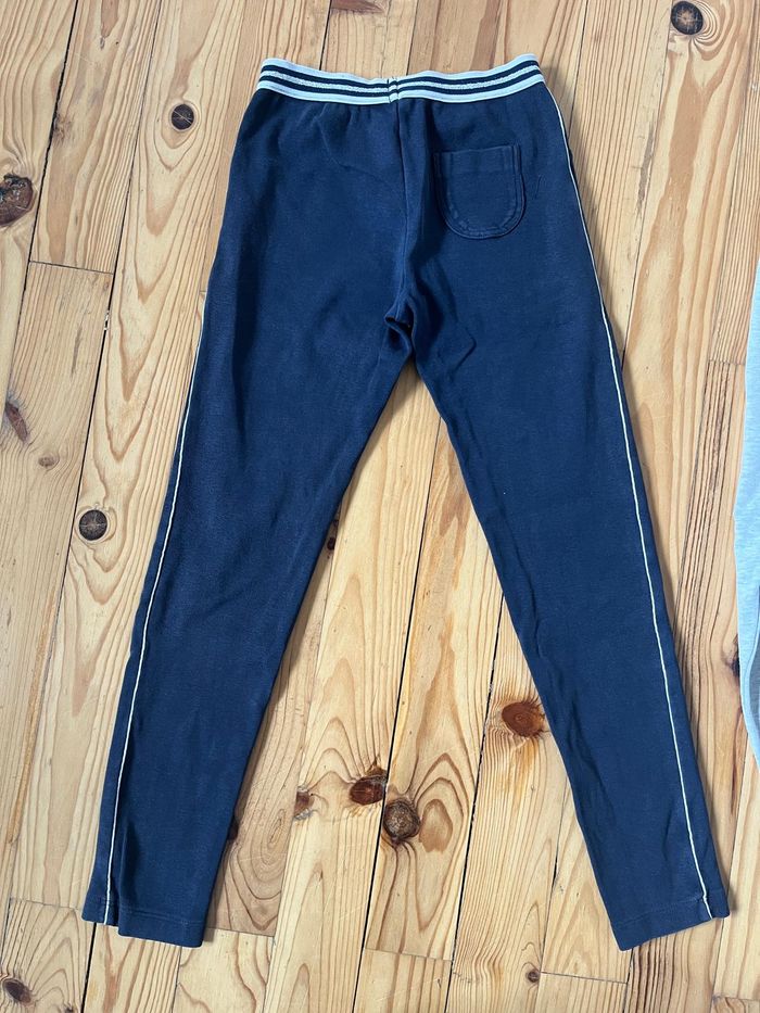Leggings marine et gris Petit Bateau 8 ans - photo numéro 3