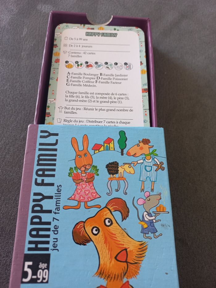 Jeu happy family djeco - photo numéro 3