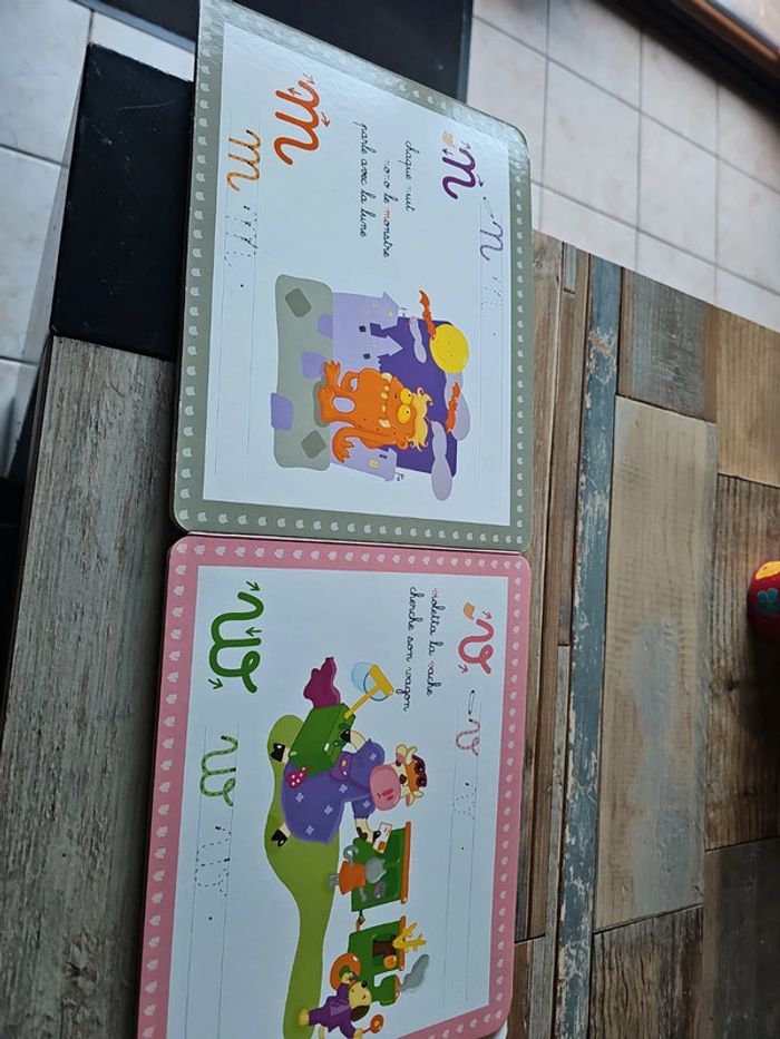 Livre effaçable mes premières lettres miniscule sur ardoise dès 4 ans - photo numéro 5