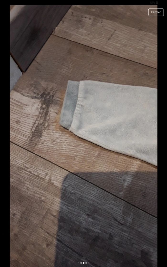 Grenouillere bleu gris pingouin - photo numéro 5