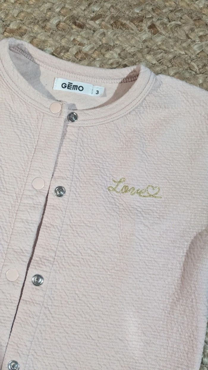 Gilet veste fille - 3 ans - photo numéro 2