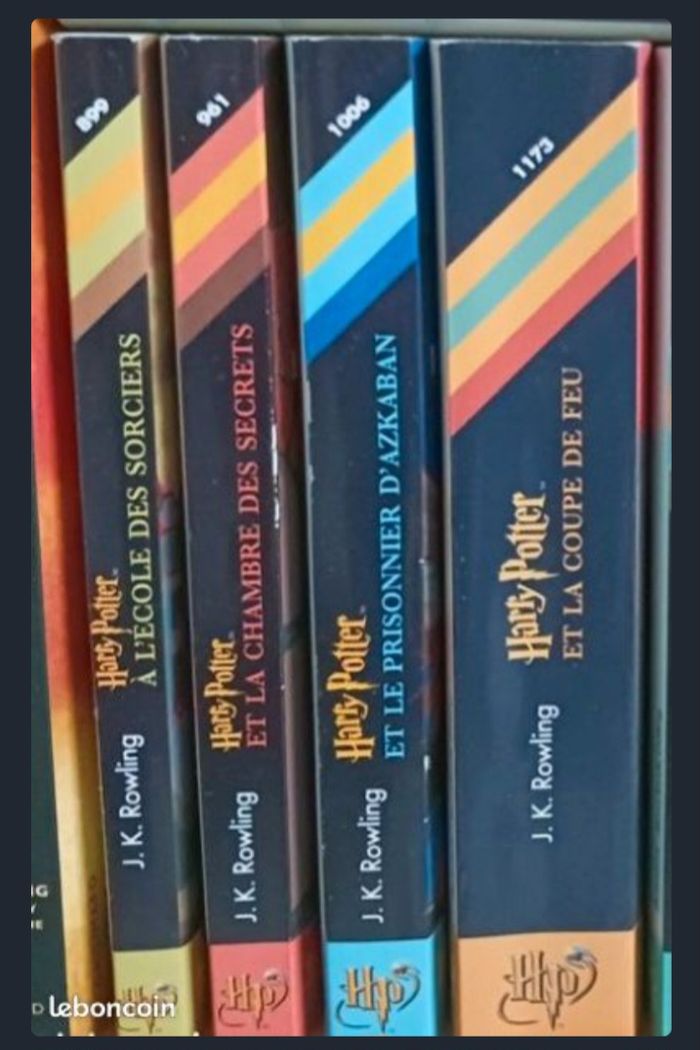 Livres Harry Potter - photo numéro 4