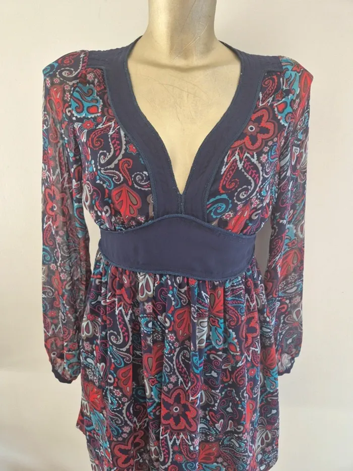 Robe pépé jeans taille m - photo numéro 2