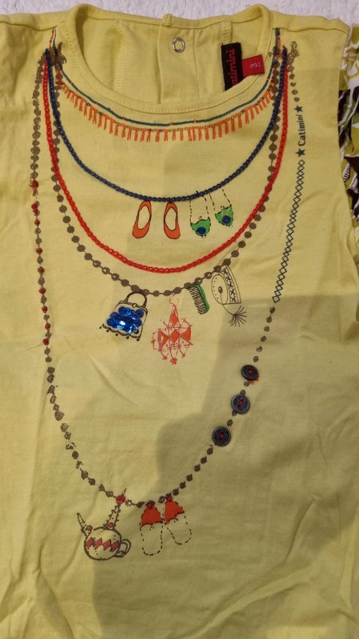 Lot 2 ensembles fille Catimini 3A - photo numéro 12