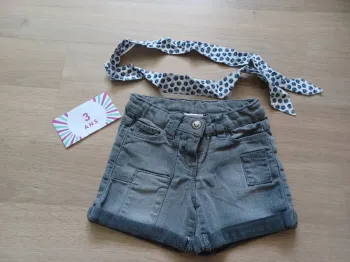 Short en jean