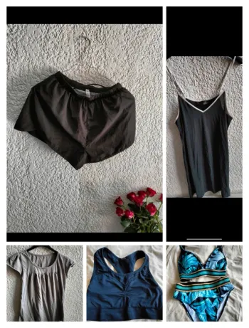 Lot 5 vêtements sport T 38