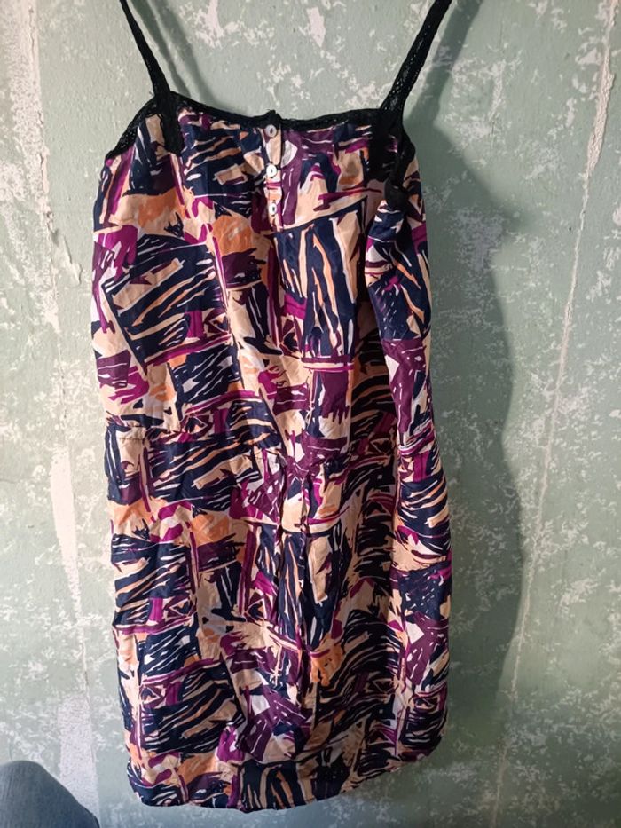 Débardeur long/ robe courte autre ton taille 42