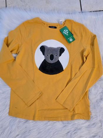 😍😍🐨 NEUF (non porté) 🏷🤩🥰teeshirt ML 10 ans fille 😍😍🐨