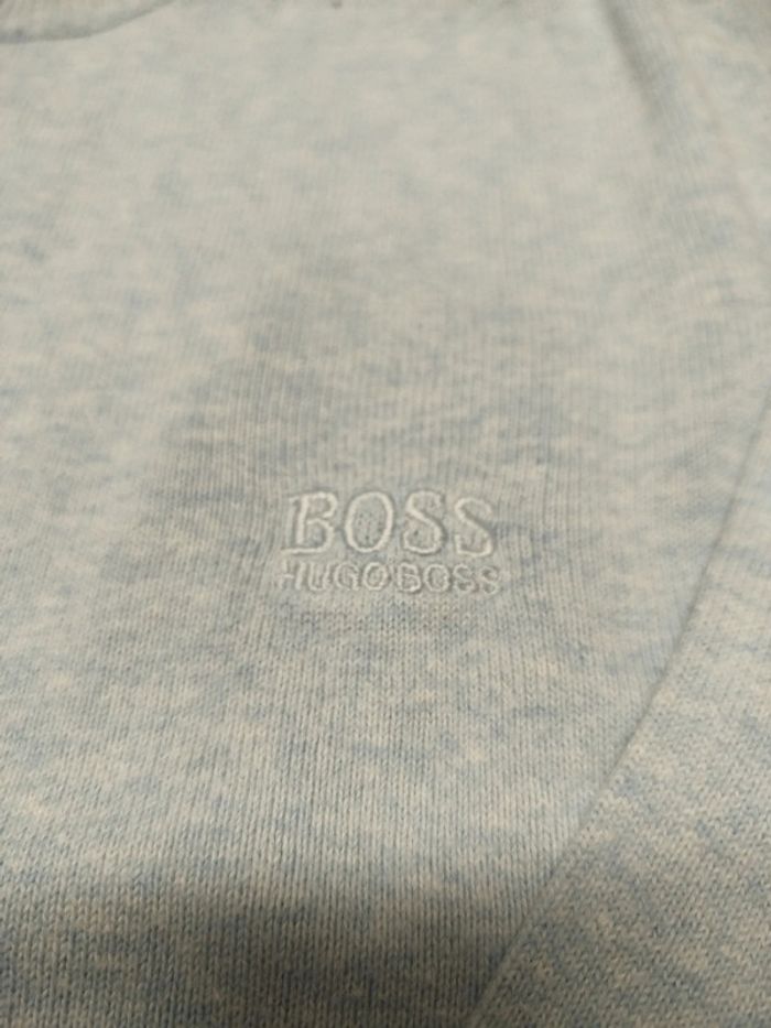 Pull fin bleu pâle - Hugo Boss - Taille M - photo numéro 2