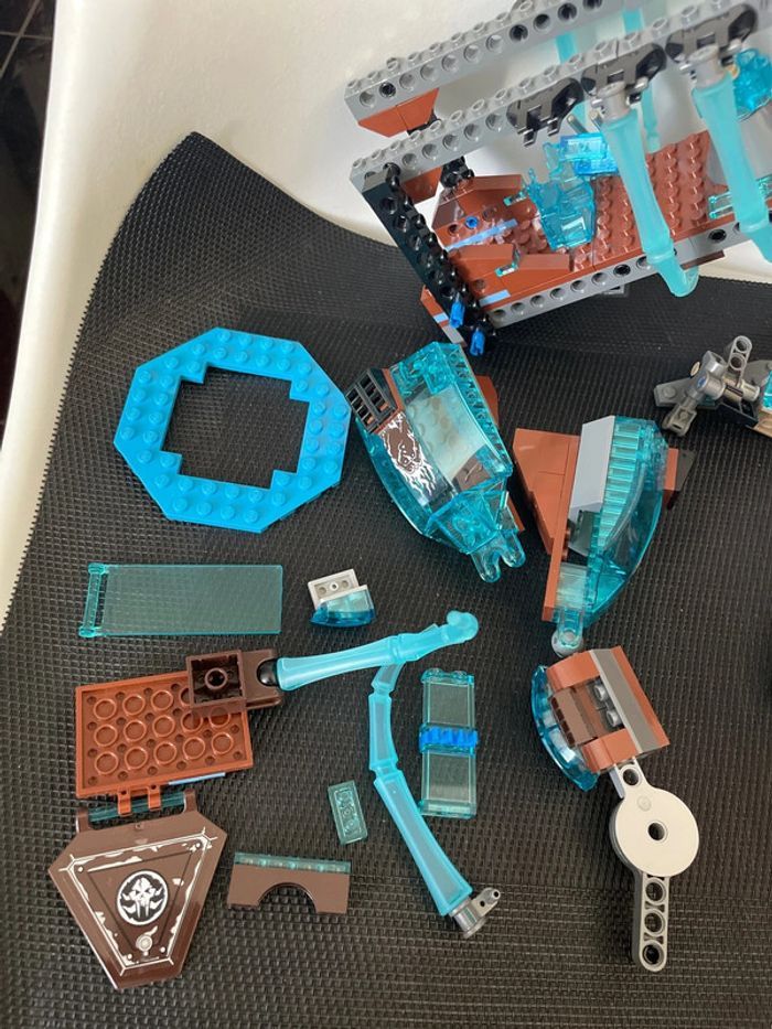 Lego Chima lot vrac 70145 mammouth des glaces non complet pièces détachées officiel - photo numéro 2